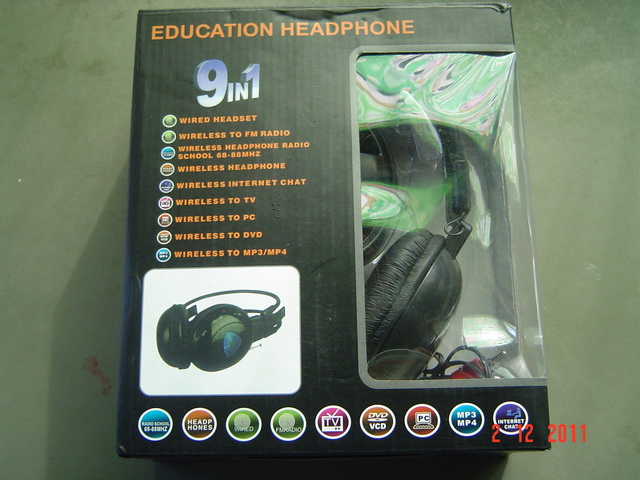 หูฟังWireless Headphoneไร้สาย 9 in 1 ของใหม่100% เคาะเดียว299