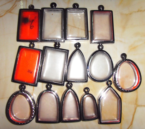 อยากได้เท่าไหร่ใส่..กรอบพระสเตนเลส มือสอง รวม14 ชิ้น
