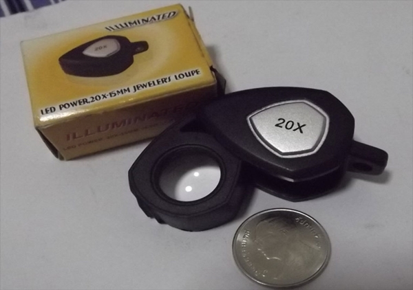 กล้องส่องพระทรงหยดน้ำ รุ่นMG55368 20X15MM