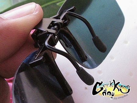 	 CLIP-ON สำหรับใช้กับแว่นสายตาโดยเฉพาะ