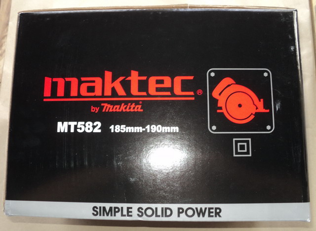 เลื่อยวงเดือนไฟฟ้า MAKTEC รุ่น MT 582 รุ่นใหม่ล่าสุดครับ ขนาด 7 นิ้ว