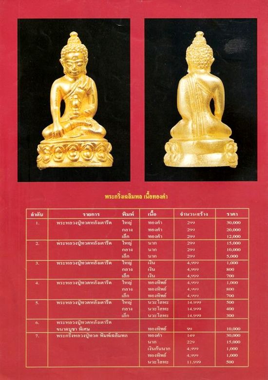 *****ลพ.ทวด พิมพ์อาปาเช่ เนื้อเงิน รุ่นสร้างโรงพยาบาลโคกโพธิ ์ ปี 2539