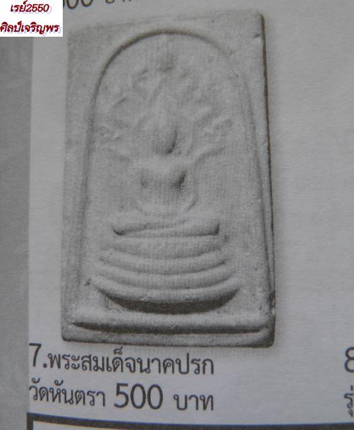 พระนาคปรกเนื้อผงน้ำมัน วัดหันตรา จ.ชัยนาท พิธีปลุกเสกดี  สภาพสวย
