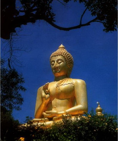 เหรียญพระพุทธทักษิณมิ่งมงคล วัดเขากง เนื้อทองแดง ปี 2511 จ.นราธิวาส สวย ๆ