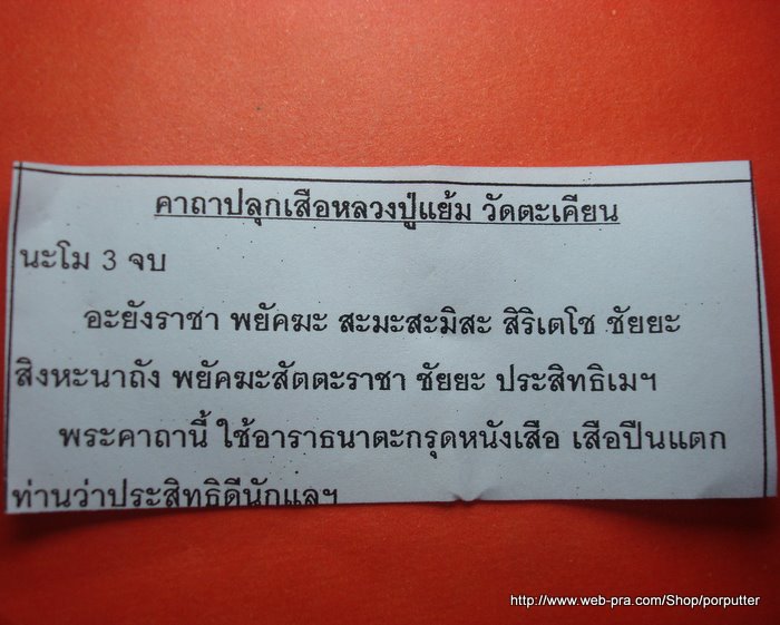 เสือ!!! หลวงปู่แย้ม วัดตะเคียน รุ่นพิเศษ 9 ตะวัน 1 จันทรา เนื้อทองเหลืองผิวไฟเดิมไม่ตัดช่อ สวยมาก