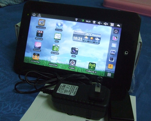 ((วัดใจ 2200.-พร้อมส่ง Ems)) Tablet PC Android pad 2.2 ขนาด7นิ้ว มีกระเป๋าหนังคีย์บอร์ดให้ด้วย 