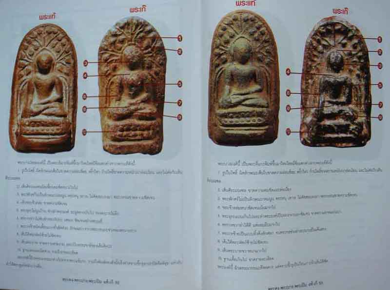 หนังสือข้อแตกต่างระหว่างพระคง-พระบาง-พระเปิม แท้เก๊