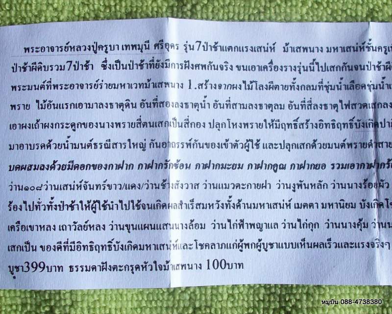 ม้าเสพนาง หลวงปู่ครูบาเทพมุนี 