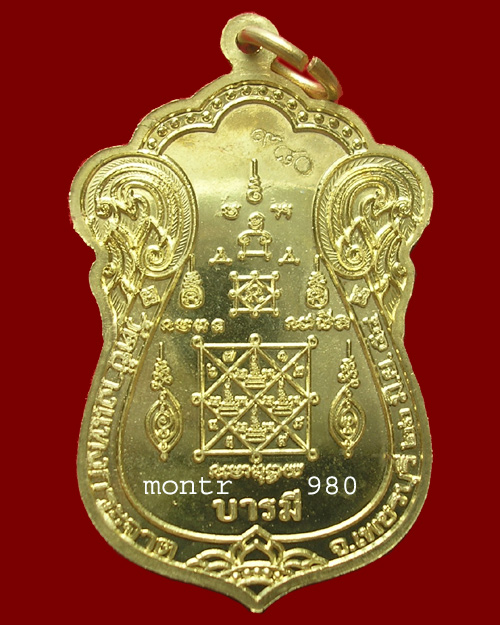 เหรียญบารมี หลวงพ่อแถม วัดช้างแทงกระจาด no.980