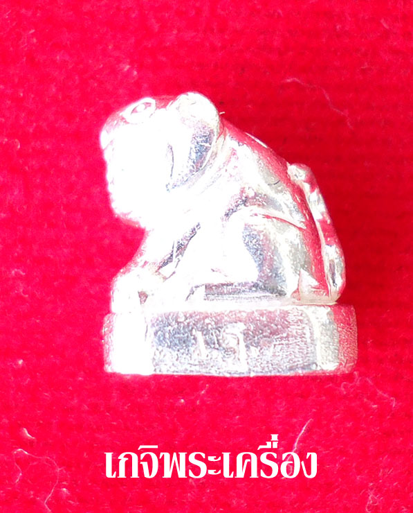 เคาะเดียวครับ เสือจิ๋วเนื้อเงิน สร้างปี 53 หลวงพ่อเพี้ยน วัดเกริ่นกฐิน จ.ลพบุรี