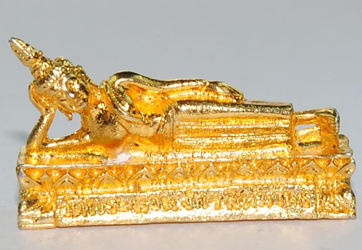 รุปหล่อพระนอนจักรสีห์ ปี 2538 วัดพระนอนจักรสีห์ วรวิหาร จ.สิงห์บุรี