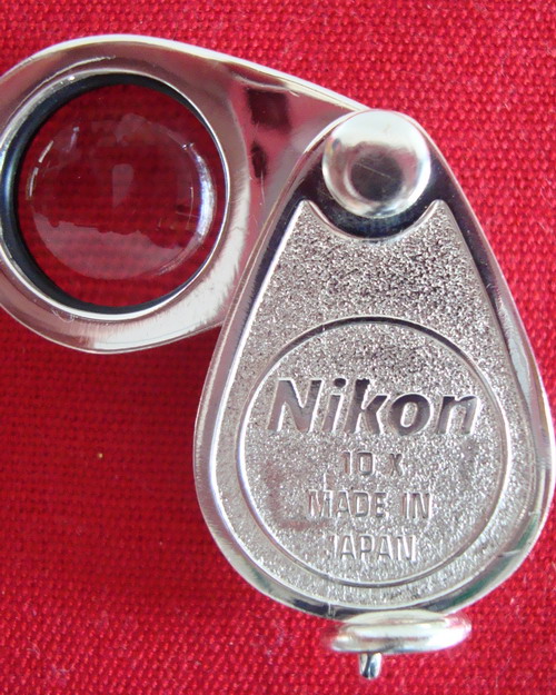 กล้องส่องพระ Nikon 10x ตัวเรือนเงิน เลนส์กระจก สวย หรู มีระดับ...