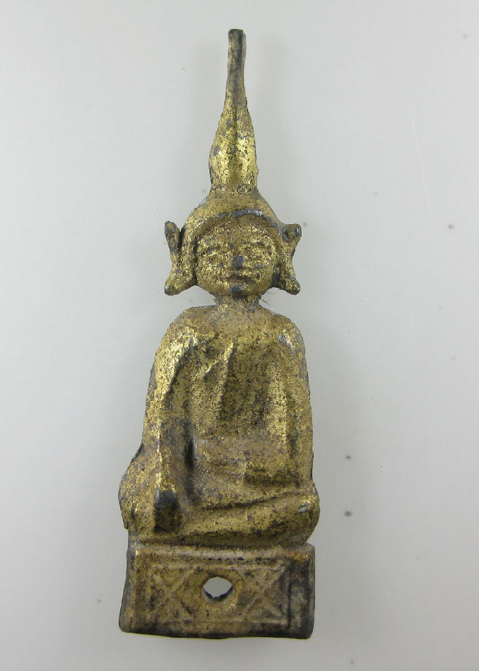 พระเนื้อตะกั่วปิดทอง ไม่ทราบที่