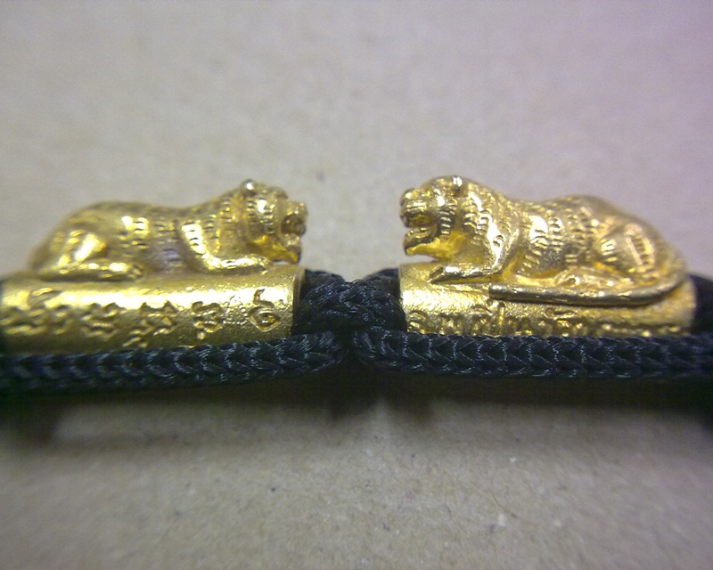 ตะกรุดข้อมือเสือเล็ก-เสือคู่ (เมตตา-มหาอำนาจ-คุ้มภัย) หลวงพ่อเปิ่น วัดบางพระ จ.นครปฐม...สภาพสวย