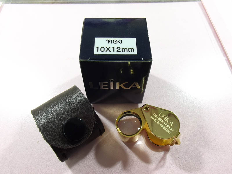 วัดใจเคาะเดียวครับกล้องleika10x*12mmสีทองไมครอนสวยคลาสสิกพกพาสะดวก(MAND IN GERMANแท้ๆ)