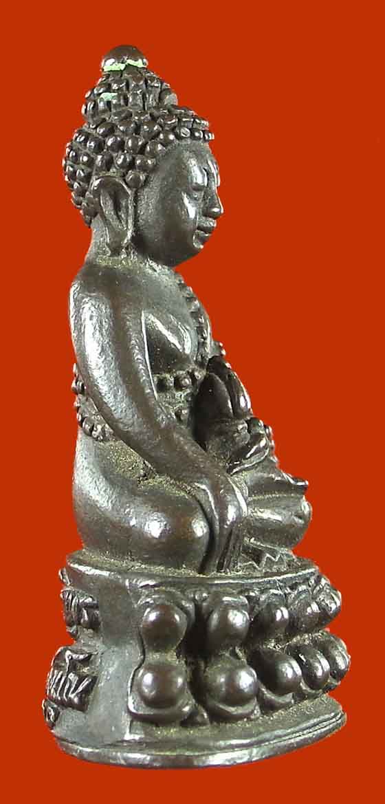 พระกริ่งเจริญพร ลพ ยิด วัดหนองจอก ประจวบ ฯ (สวยเดิม)