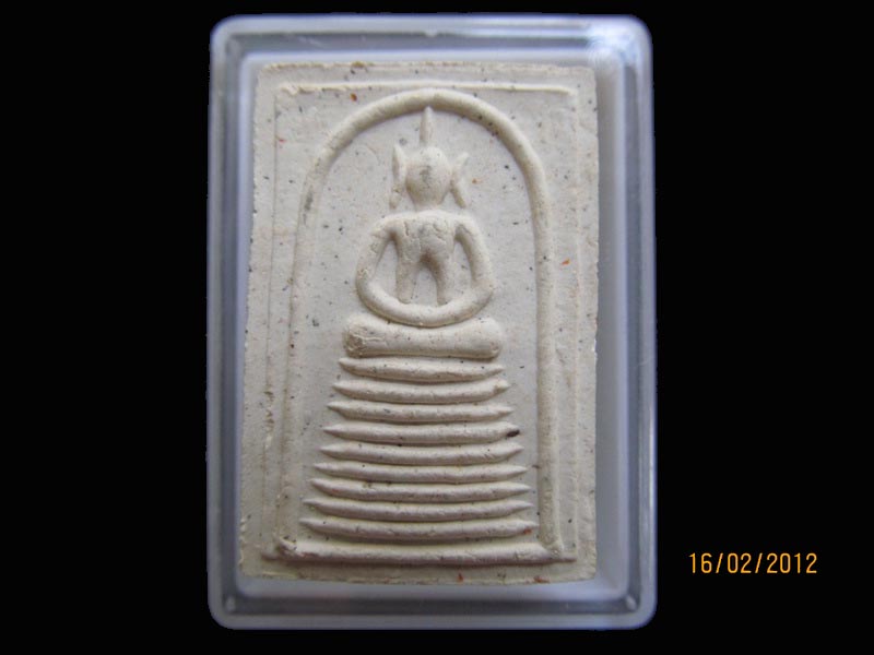 พระสมเด็จเก้าชั้น หลังปั้มยันต์หมึก (วศร) เหมือนเดิมครับรอบนี้เริ่ม20บาท AA136