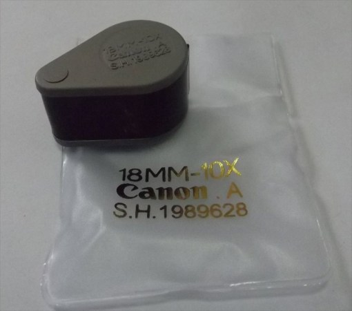 สุดยอดกล้องส่องพระCANON.A 18MM-10X S.H. เลนส์achromatic 3ชั้นเคลือบผิวม่วง ถนอมสายตา ใหม่แกะซอง