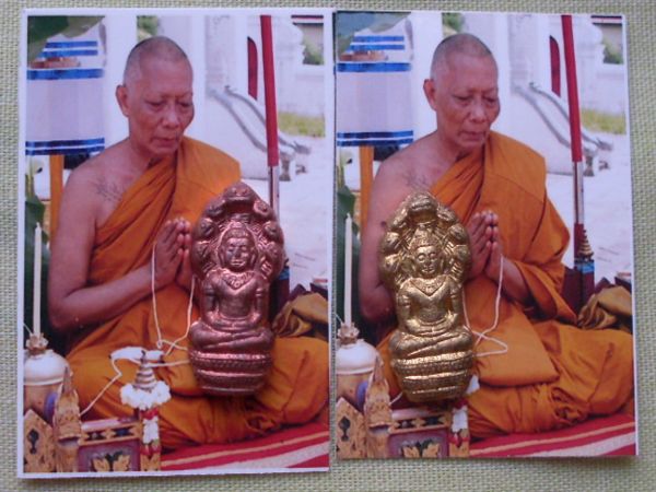 มาเป็นแพ็คคู่ครับพระปรกใบมะขาม หลวงพ่อสาคร วัดหนองกรับ จ.ระยอง ปลุกเสก2เนื้อ (มีในรายการประกวดครับ)