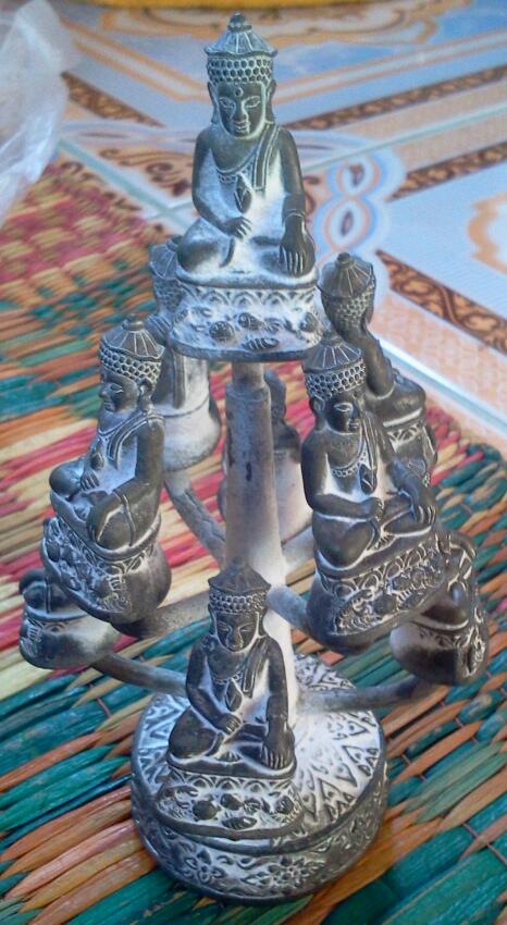 สุดยอด พระอุปคุตทวีโชค นวะโลหะ มาเป็นช่อ 9 องค์ จัดสร้างแค่ 9 ช่อ ตอกโค๊ต กก ๖ ครับท่าน