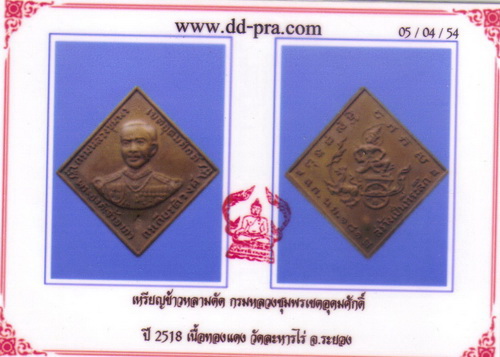 บัตรรับประกันพระแท้