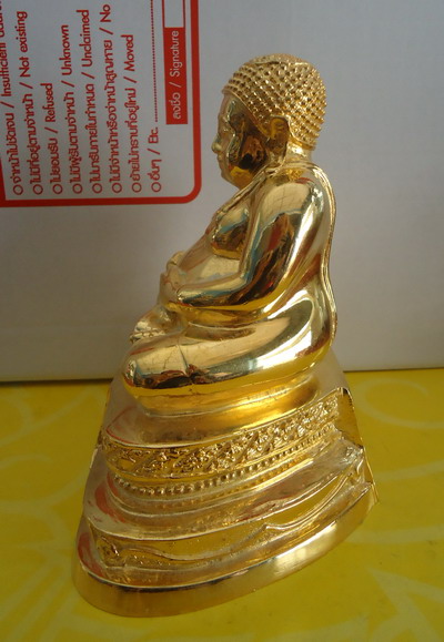สวย เหลืองใสดังทอง!! *พระสังกัจจายนะมหาลาภ** หลวงพ่อพูน วัดบ้านแพน อยุธยา ปี38 ขนาดหน้าตัก 5 นิ้ว#2
