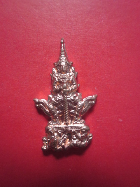 ((( เคาะแรกครับ )))ท้าวเวสสุวรรณ หลวงปู่กาหลง  เขี้ยวแก้ว  เนื้อทองแดง