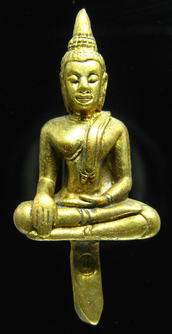 **พระยอดธงโฆสปัญโญ หลวงปูู่คำพันธ์ เนื้อฝาบาตร ปี 39 ราคาเบาๆ เคาะเดียวแดง**WF32