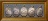 5 องค์เหรียญพระสังกัจจาย หลวงพ่อคูณ ออกวัดแจ้วนอก ปี 2521 เนื้อนวะ ตอก 2 โค๊ต