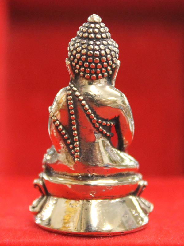 พระกริ่งบารมี ๘๔ สมเด็จพระญาณสังวรฯ เนื้อสำริดก้นเงิน หมายเลข 1558