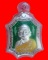 เหรียญหลวงพ่อเพี้ยน เหรียญเจริญยศ เนื้อเงินลงยาสีเขียว รุ่นเจริญยศไตรมาส49 วัดเกริ่นกฐิน จ.ลพบุรี