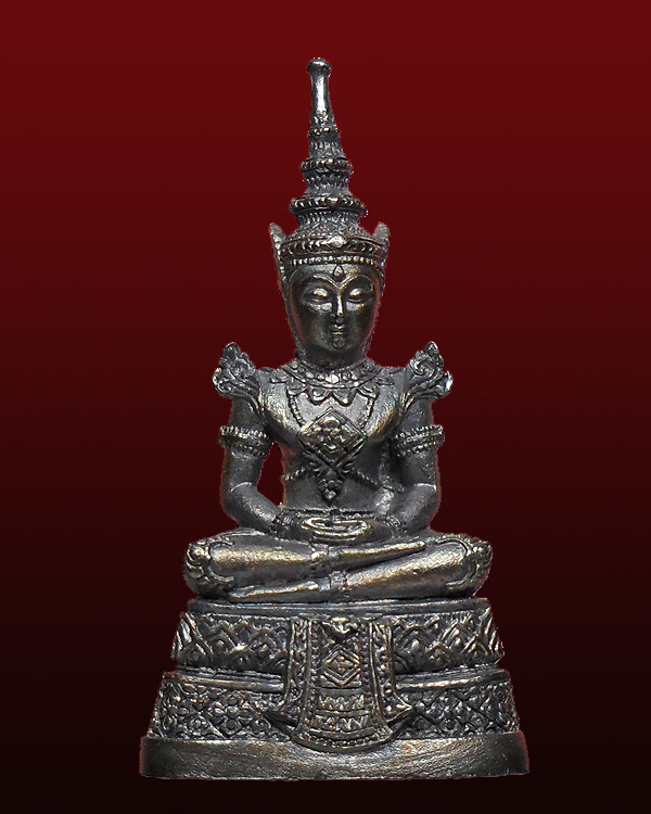 พระแก้วมรกต กรมสรรพสามิต เนื้อเงินพ่นทราย 2539