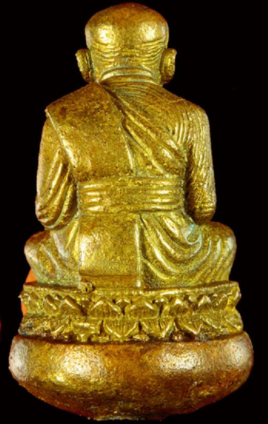 หลวงพ่อทวดเบ้าทุบรุ่นแรกวัดช้างไห้ปี40เนื้อทองทิพยรุ่น*มหาลาภ*บรรจุผงว่านรุ่นแรกปีพ.ศ.2497ของพระอาจา
