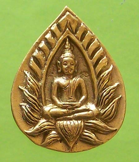 พระปทุมมาศเล็ก เนื้อทองเหลือง เสาร์ 5 มหามงคล หลวงปู่นาม วัดน้อยชมภู่