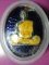 เหรียญมหาบารมี หลวงพ่อคูณ ปริสุทฺโธ เนื้อเงิน ลงยาสีม่วง