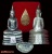 @@@....พระพุทธโสธร เนื้อเงิน วัดพุทธจักรมงคลชยาราม ปี32 พร้อมกล่องพระนามย่อสมเด็จญาณ สวย...@@@