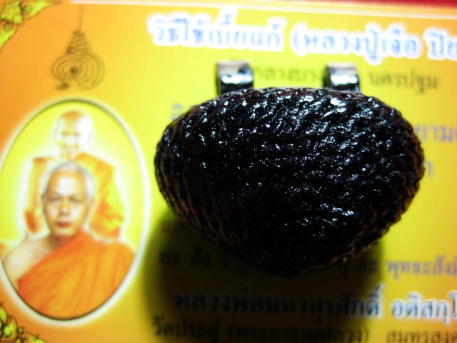 เบี้ยแก้หลวงพ่อมหาสรุศักดิ์ วัดประดู่(พระครูพิศาลจริยาภิรม วัดพระอารามหลวง) สมุทรสงคราม 