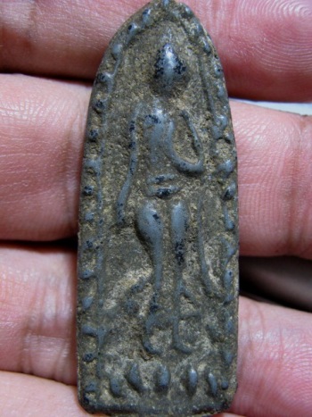 พระลีลา เนื้อชินเขียว จ.สุพรรณบุรี พระดูง่าย ราคาเบา