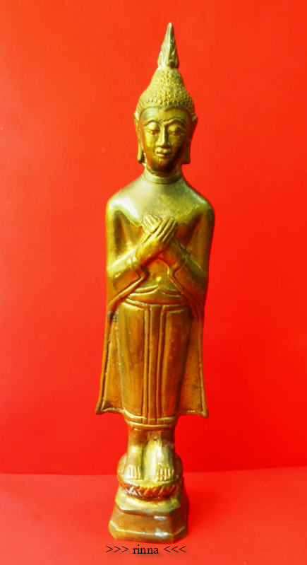 ((เริ่ม 399.-))พระบูชาปางรำพึง เนื้อทองเหลือง ฐาน ๒ นิ้ว สูง ๙ นิ้วอุดดินไทยสวยเก่าคลาสสิก !!!!!