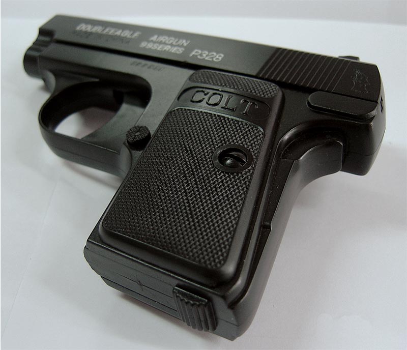 ปรับราคาใหม่! เคาะเดียวไปเลย ปืนลม Colt size Mini พร้อมกล่อมเดิม