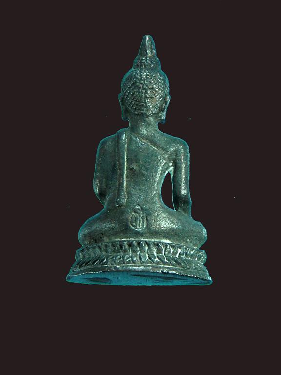 พระขัยวัฒน์ รุ่นเจริญดี เนื้อนวโลหะ หลวงปู่คำพันธ์ โฆสปัญโญ วัดธาตุมหาชัย ต.ปากปลา นครพนม