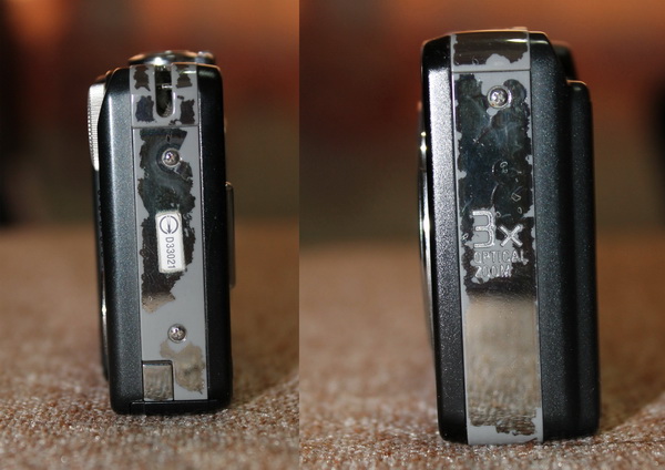 กล้องดิจิตอล Sony Cybershot DSC W55 ความละเอียด 7.2 ล้านพิกเซล สีดำ + มีกล่อง มือสอง