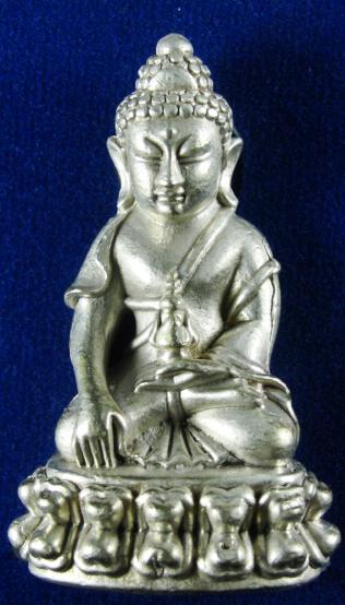 !!!!วัดใจ 9 บาท!!!!พระกริ่งอายุ วรรณโน สุขัง พลัง เนื้อเงิน โค้ต+เลข+กล่องเดิมๆครับ วัดสุทัศน์เทพวรา