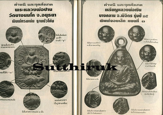 หนังสือ มหาโพธิ์ ชี้เอกลักษณ์ ตำหนิ พระเครื่อง ชุดที่ 1