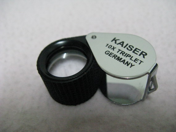 กล้องส่องพระ KAISER ตระกูลGermanyแท้ๆค่ะ10X เลนส์กว้าง ส่องมัน เลนส์แก้วแท้ๆค่ะ ของใหม่แกะกล่อง 100%