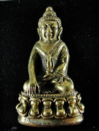 !!!!วัดใจ 9 บาท!!!!พระกริ่งรตนมาลา เนื้อทองเหลืองขัดเงา หมายเลข 238 พิธีมหาพุทธาภิเษก 17-18 เมษายน 2