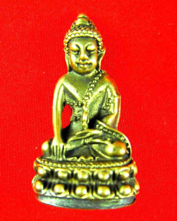 @@..วัดใจ..@@ พระกริ่งรุ่นแรก หลวงพ่อมี วัดมารวิชัย"รุ่นไตรมาส ปี2535"เนื้อฝาบาตร