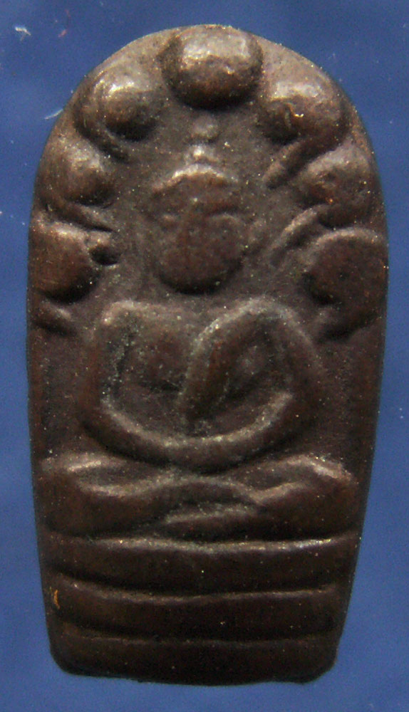 พระนาคปรกใบมะขาม เจ้าคุณสุนทรสมาจาร (พรหม) วัดกัลยาณมิตร พร้อมใบรับรองพระแท้