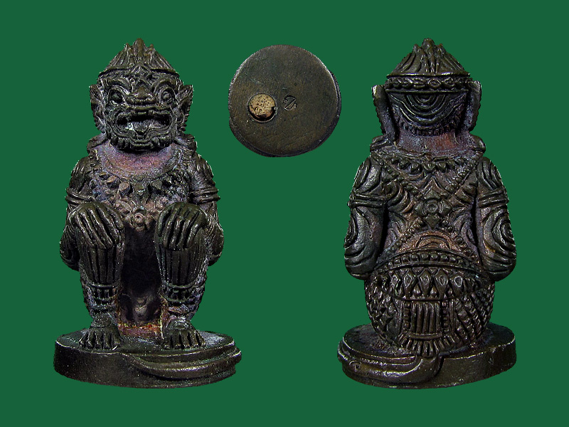หนุมานกายาสิทธิ์ รุ่นแรก หลวงพ่อคง วัดวังสรรพรส จันทบุรี ปี 29 เนื้อนวะ สวยมาก พร้อมกล่องเดิมครับ