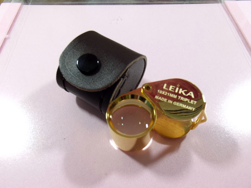 วัดใจเคาะเดียวครับกล้องleika10x21mmสีทองไมครอน(MAND IN GERMAN)
